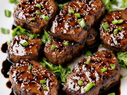 Filet Mignon with Rich Balsamic Glaze