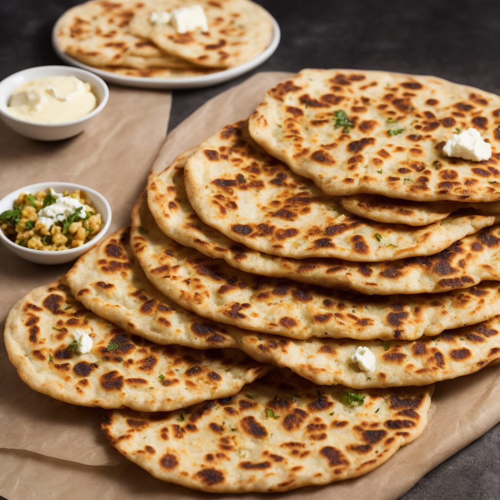 Flatbreads with Garlic Butter