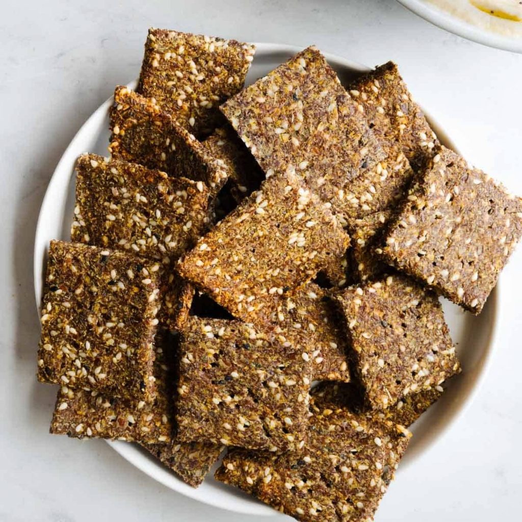 Flax Seed Crackers