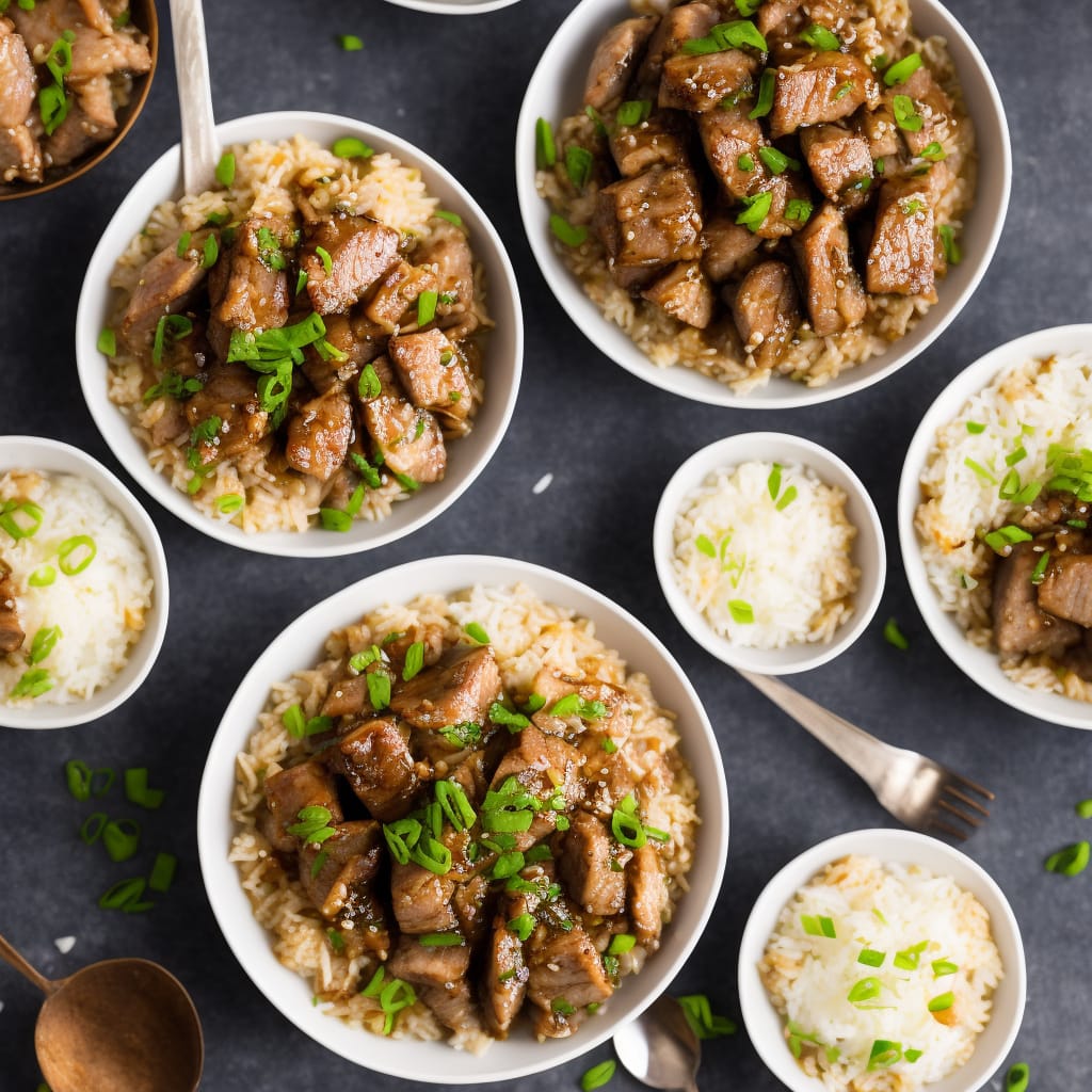 Fragrant Pork & Rice One-Pot