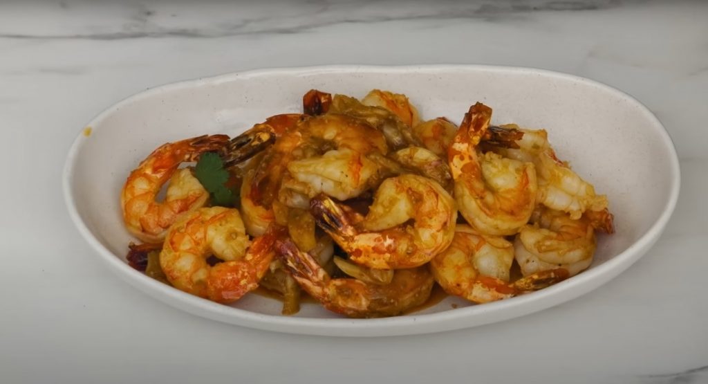 Fragrant Thai Prawns