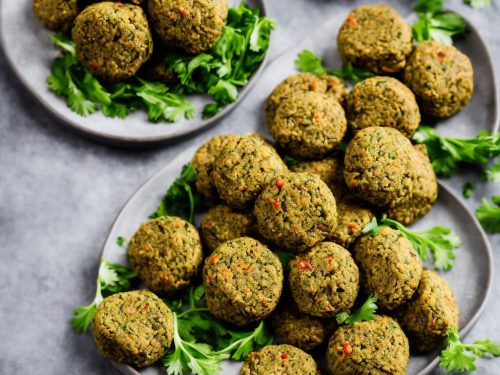 Freezable Herby Falafel