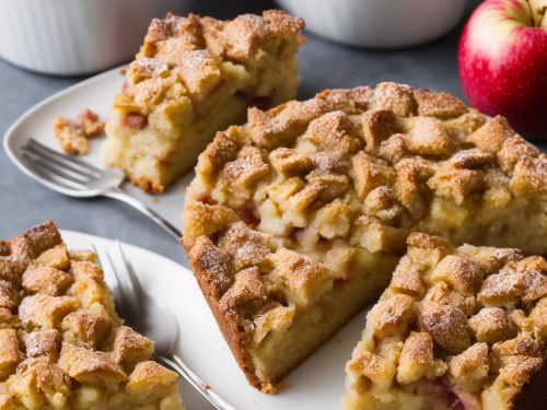 French-Style Apple Rhubarb Cake