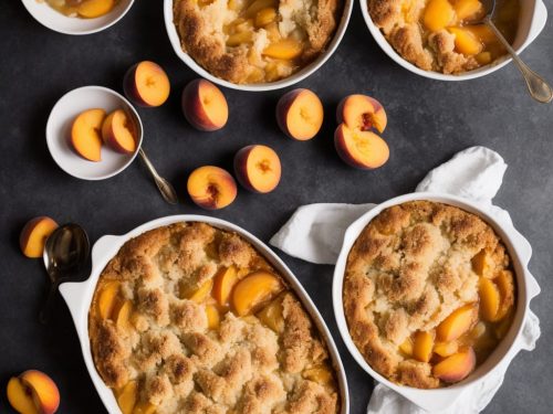 Fresh Peach Cobbler I Recipe