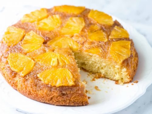 Fresh Pineapple Upside Down Cake