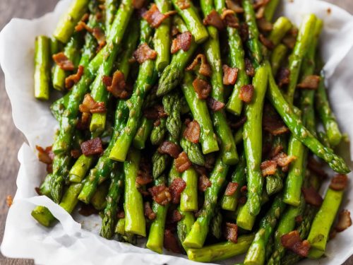 Fried Asparagus with Bacon Recipe