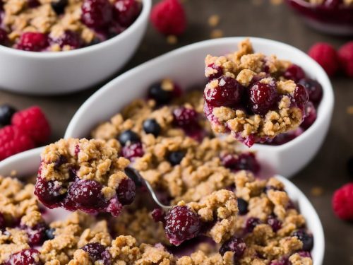 Frozen Berry Crisp