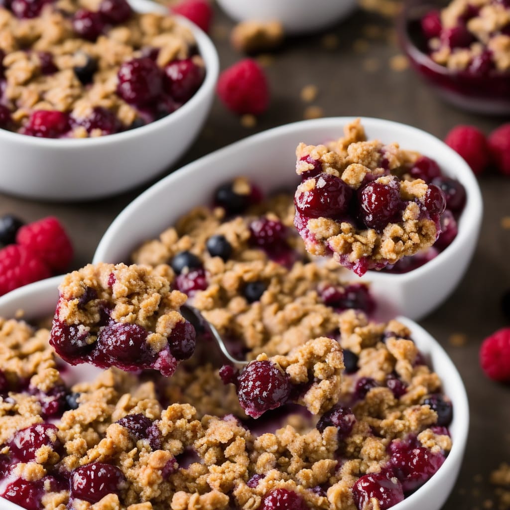 Frozen Berry Crisp