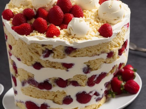 Frozen Trifle Ice Cream Cake