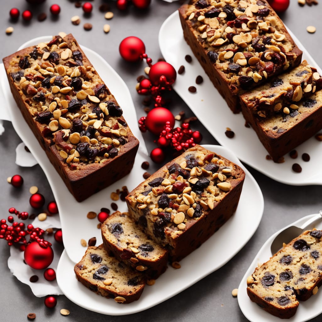 Fruit & Nut Christmas Pudding Loaf