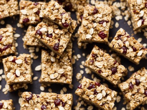 Fruit, oat & seed bars