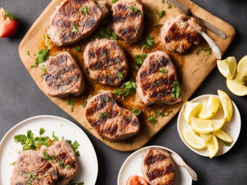 Fruity Pork Steaks