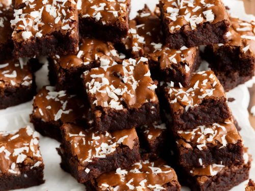 Fudgy Coconut Brownies