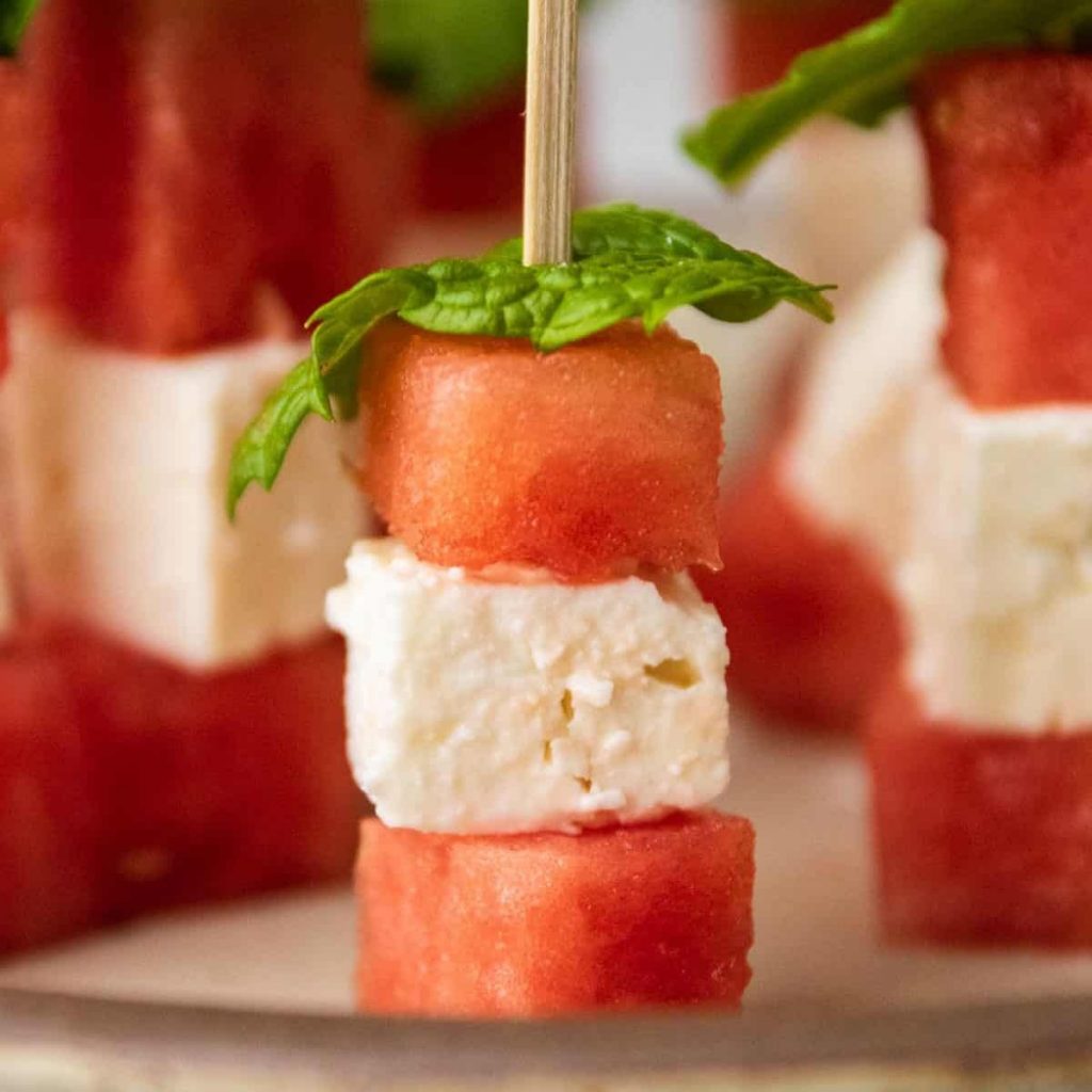 Funky Feta Skewers