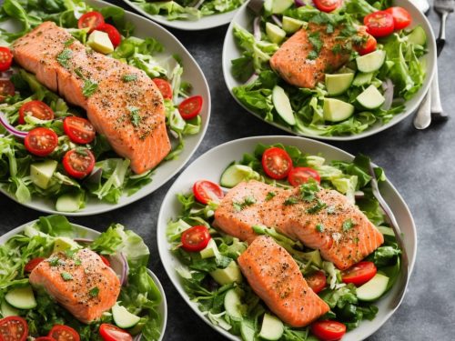 Garden Salmon Salad