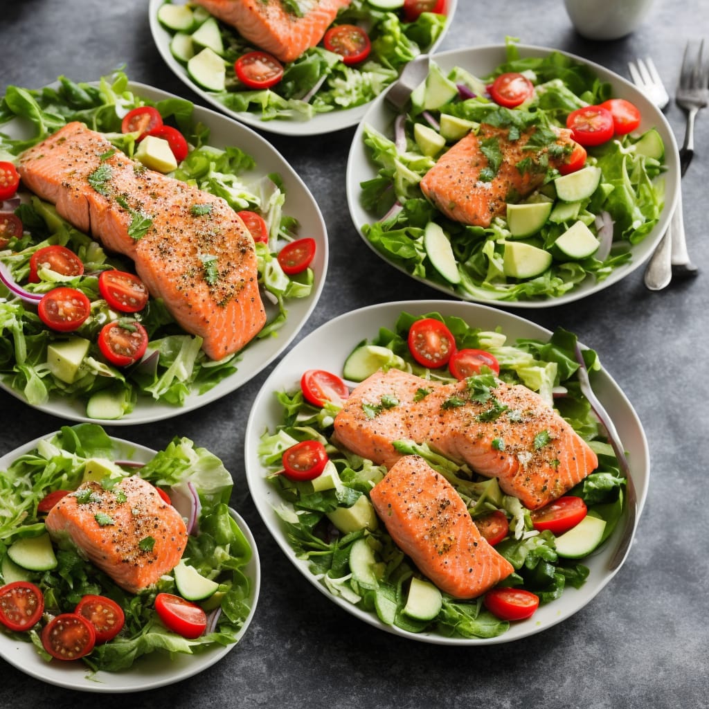 Garden Salmon Salad