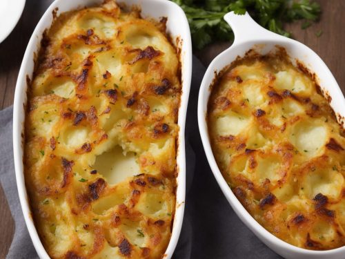 Garlic Potatoes Gratin