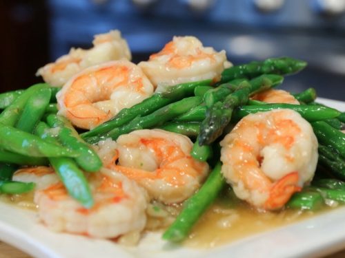 Garlic Prawn & Asparagus Tartlets