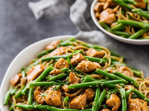 Ginger Chicken & Green Bean Noodles