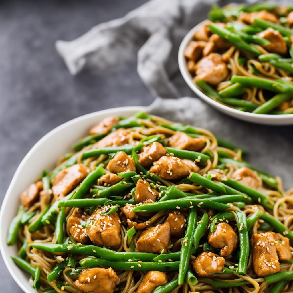 Ginger Chicken & Green Bean Noodles