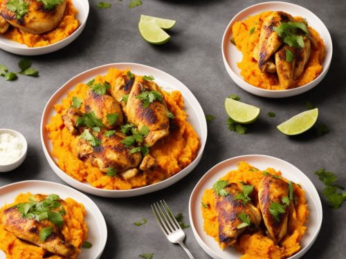 Ginger & Lime Chicken with Sweet Potato Mash