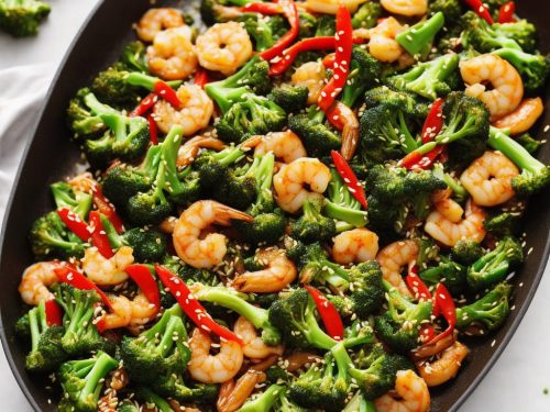 Ginger, Sesame, and Chilli Prawn & Broccoli Stir-Fry