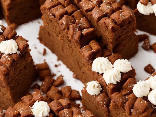 Gingerbread Bûche de Noël