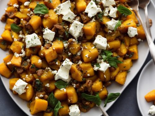 Gnocchi with Roasted Squash & Goat’s Cheese