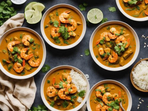 Goan Prawn & Coconut Curry with Cumin Rice