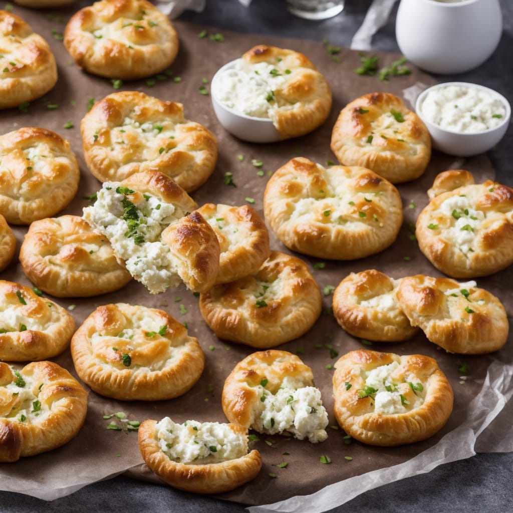 Goat's Cheese & Onion Pastries