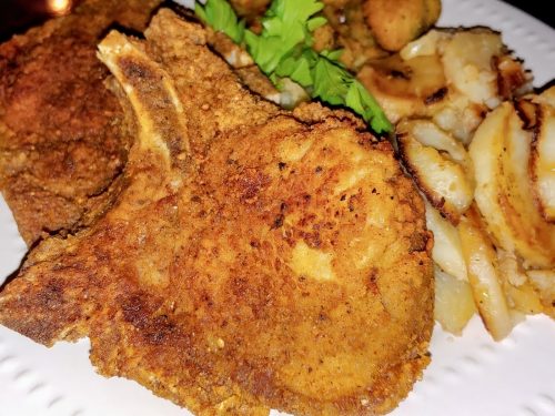 Golden Pork Chops Recipe