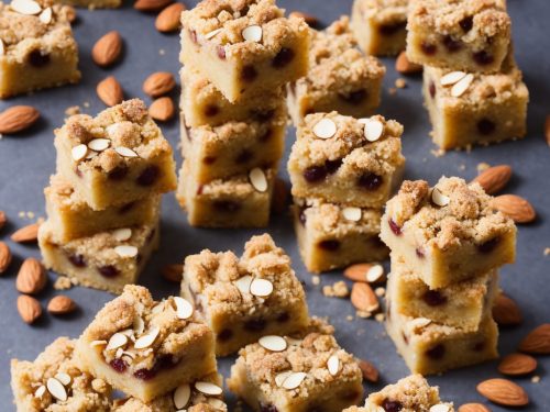 Gooseberry & Almond Streusel Squares