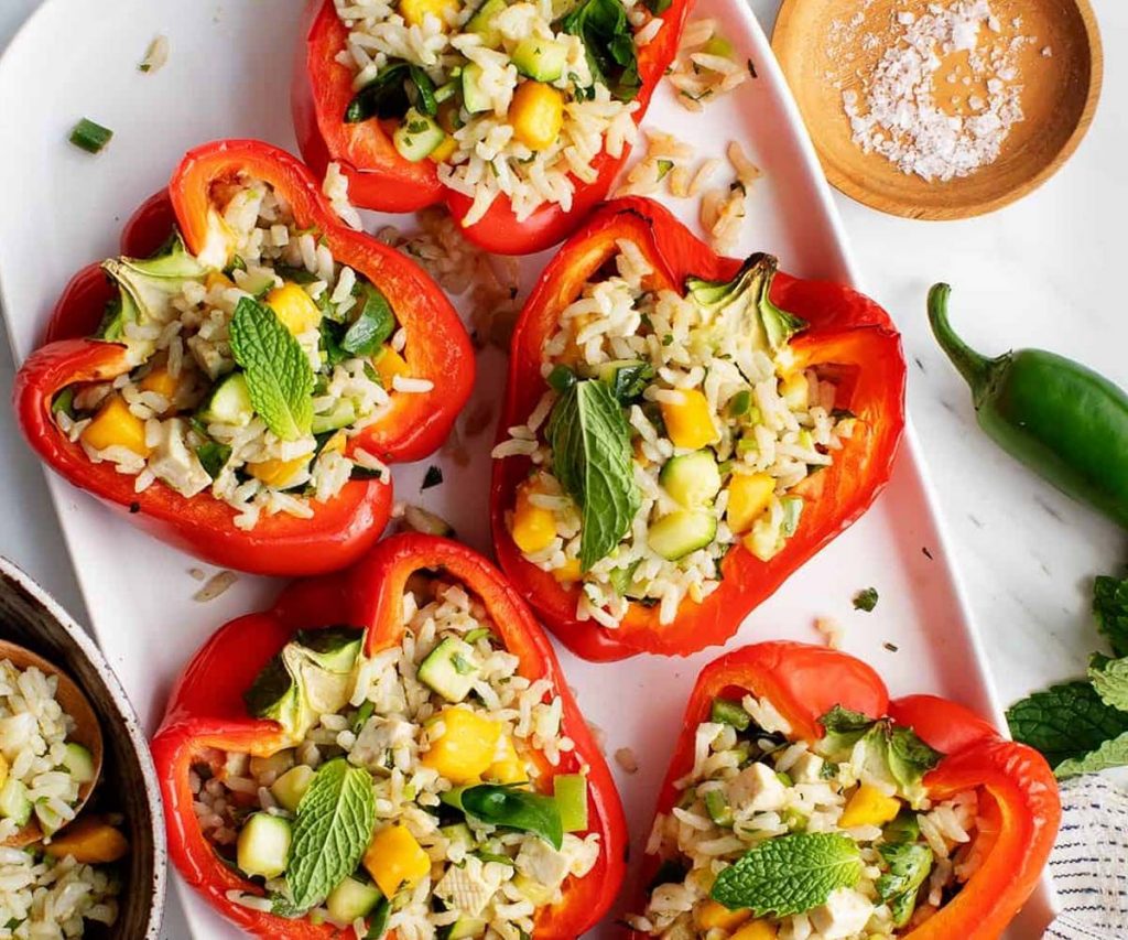 Grain-Stuffed Peppers