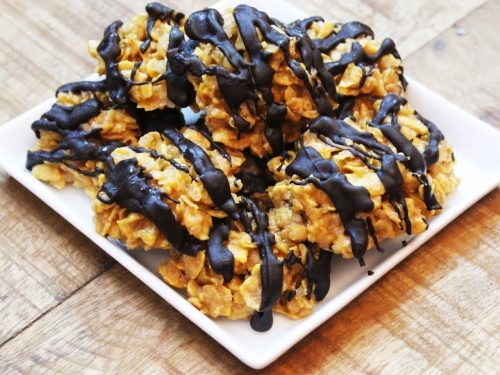 Grama's Cornflake Peanut Butter Cookies