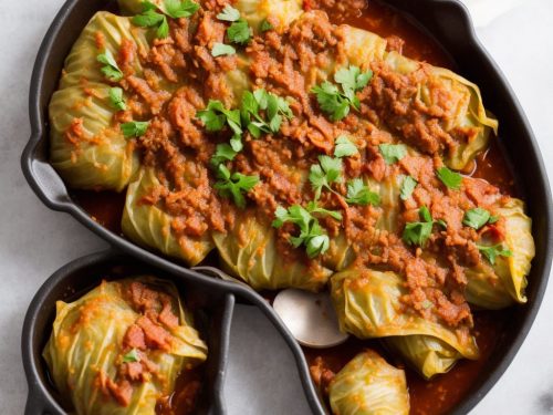 Grandma's Hungarian Stuffed Cabbage, Slow Cooker Variation