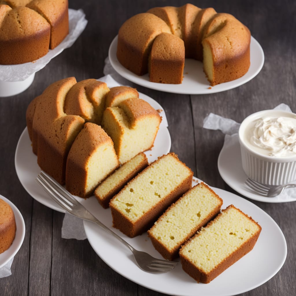 Grandma's Sour Cream Pound Cake