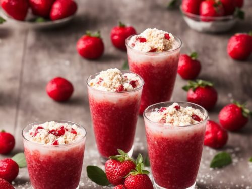 Granita di fragole