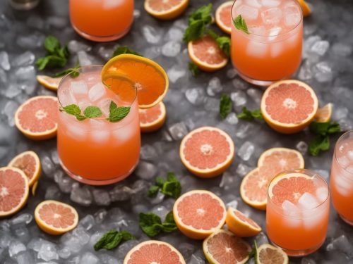 Grapefruit Gin Sour Mocktail