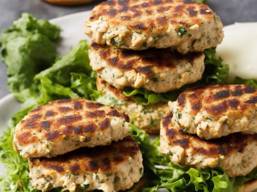 Greek Chicken Burgers with Feta