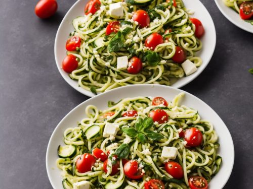 Greek Courgetti Salad