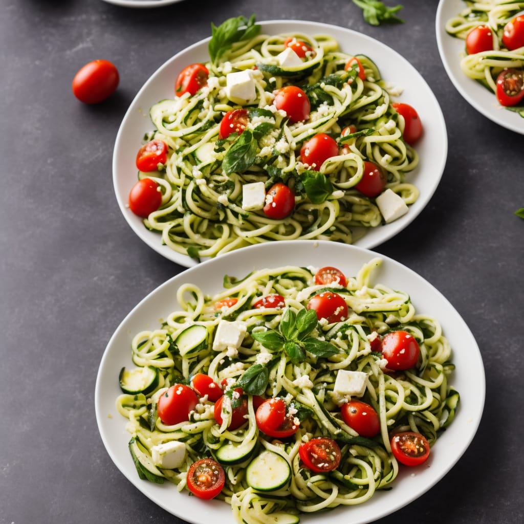 Greek Courgetti Salad