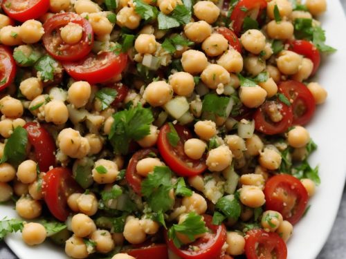 Greek Garbanzo Bean Salad