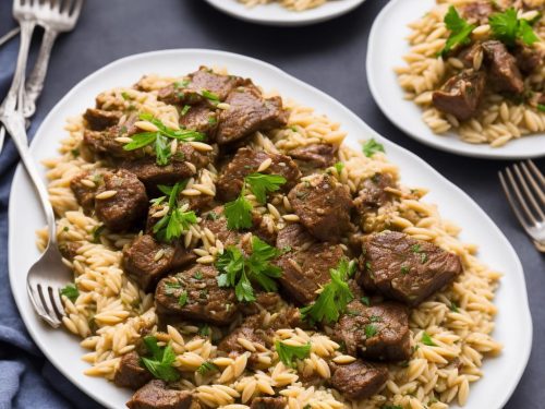 Greek Lamb with Orzo