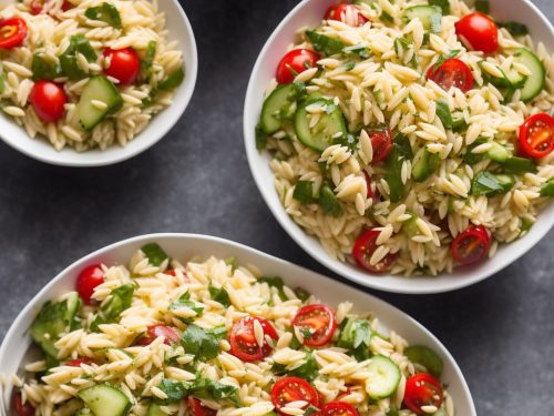 Greek Orzo Salad