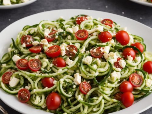 Greek Zoodle Salad