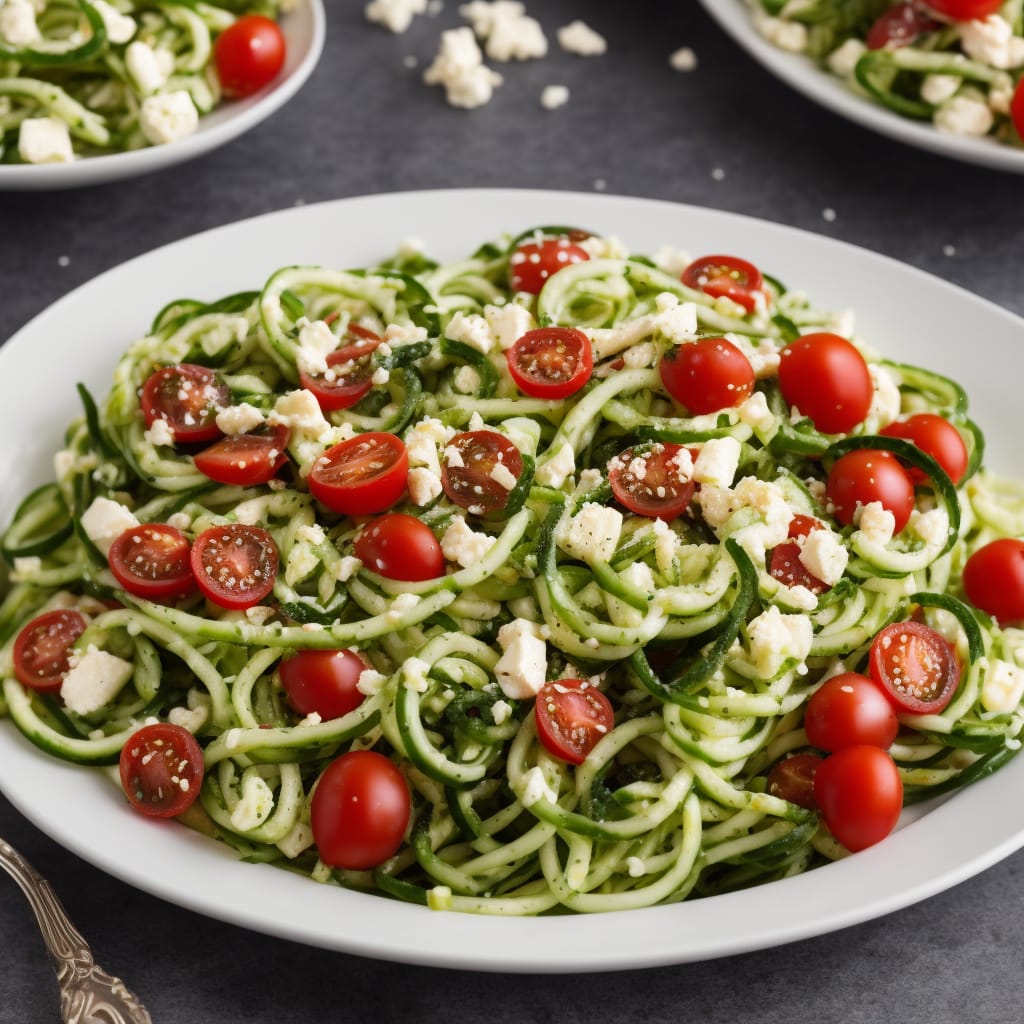 Greek Zoodle Salad