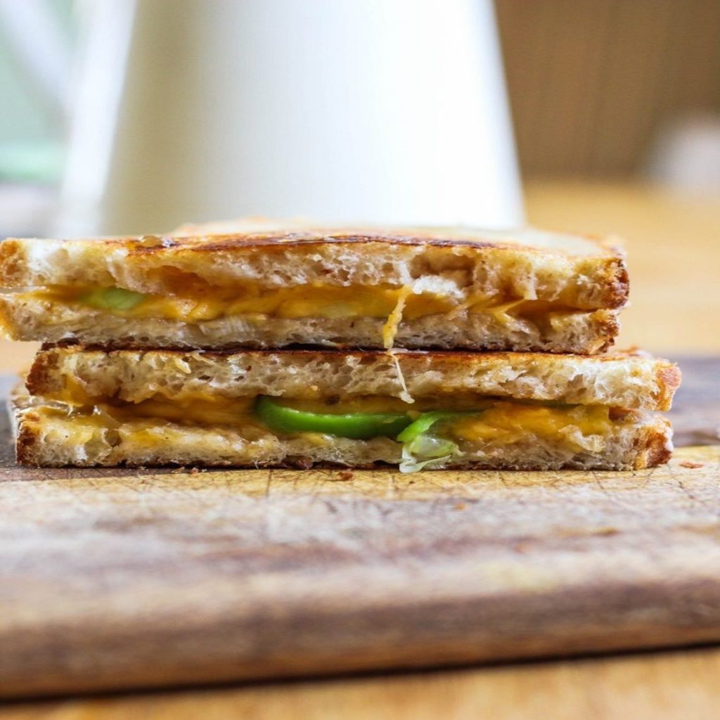 Green Chilli & Mango Toastie