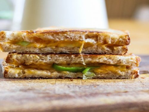 Green Chilli & Mango Toastie