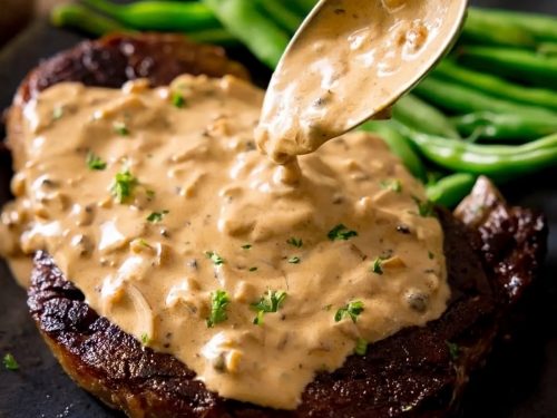 Green Peppercorn Sauce Recipe