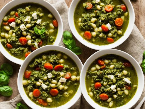 Green Pesto Minestrone